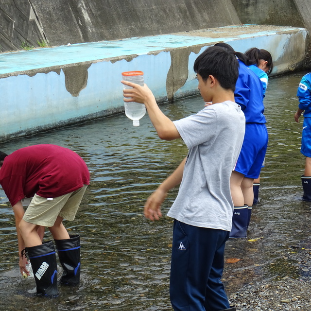 公開講座「水の環境調査」が開催されました。