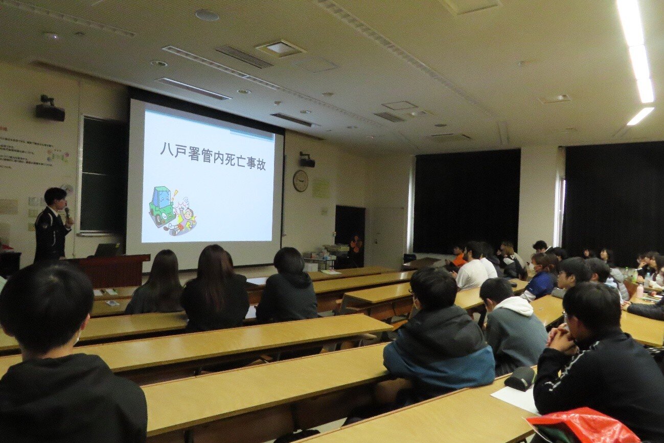 第3学年対象：交通安全講演会